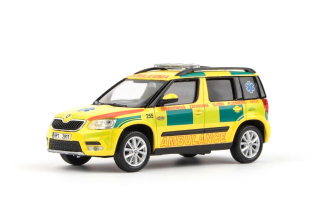 Škoda Yeti FL 2013 ZZS Plzeňského Kraje 255 1:43 Abrex