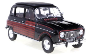 Renault 4L Parisienne 1964 dark red/decor 1:24 WhiteBox
