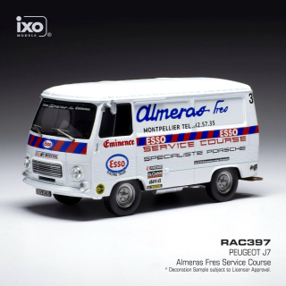 Peugeot J7 Rally Service 1:43 Ixo Models