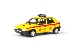 Škoda Favorit 136L 1988 Záchranná Služba Města Brna 1:43 Abrex