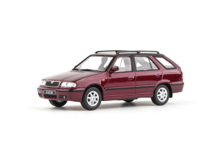 Škoda Felicia FL Combi 1998 červená hot chilli metalíza 1:43 Abrex