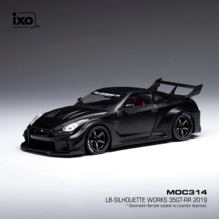 Nissan 35GT-RR LB-Silhouette WORKS GT 2019 black 1:43 Ixo Models