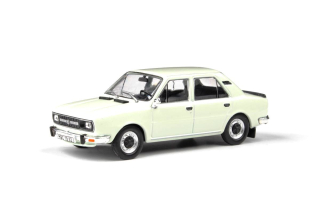 Škoda 120L 1982 bílá ledová 1:43 Abrex