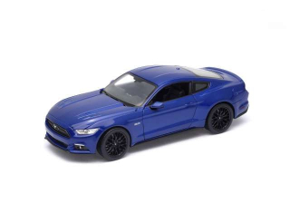 Ford Mustang GT 2015 blue 1:24 Welly