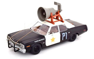 Dodge Monaco Bluesmobile 1974 Look a Like with The Horn on the Roof 1:18 KK Scale