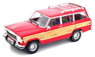 Jeep Grand Wagoneer 1989 red 1:18 KK Scale