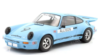 Porsche 911 Carrera 3.0 RSR #9 B.Allison IROC Riverside 1974 1:18 Werk83