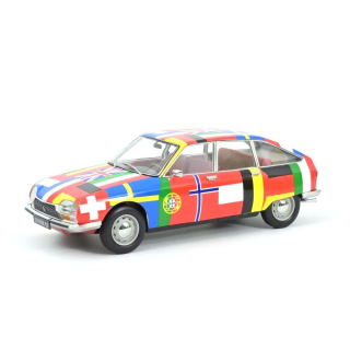 Citroën GS 1972 Flags 2nd Release 1:18 Norev