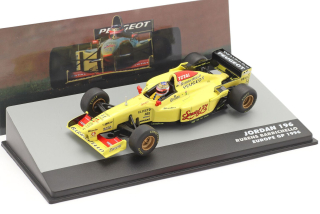 Jordan 196 #11 Rubens Barrichello Europe GP 1996 1:43 Altaya