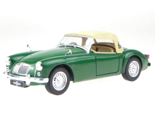 MGA MKI Twin Cam closed soft top & Dunlop peg drive wheels 1959 1:18 Triple9 Collection
