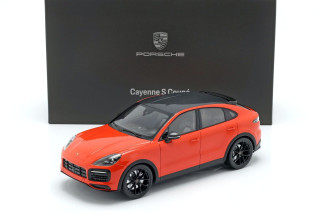 Porsche Cayenne Coupe S Sport Package lava orange 1:18 Norev