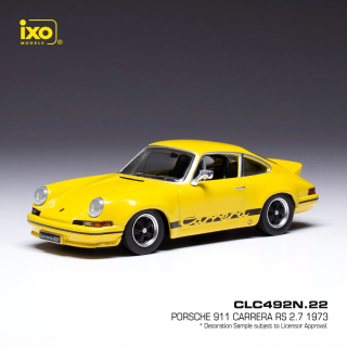 Porsche 911 Carrera RS 2.7 1973 yellow 1:43 Ixo Models
