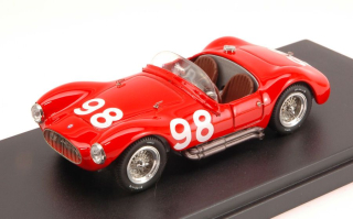 Maserati A 6 GCS #98 E.Giletti 2nd Targa Florio 1953 red 1:43 Bang