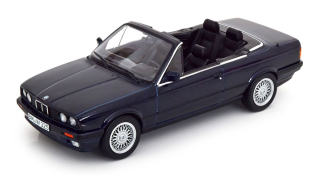 BMW 325i E30 Cabrio 1991 dark blue 1:18 Norev