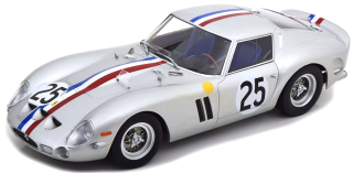 Ferrari 250 GTO 3.0L V12 Coupe Team Ecurie Francorchamps #25 Dernier/Dumay 24H Le Mans 1963 1:18 KK Scale