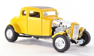 Ford Hot Rod 1932 yellow 1:18  Motor Max