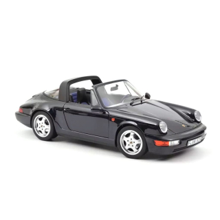Porsche 911 Carrera 4 Targa 1991 blue metallic 1:18 Norev