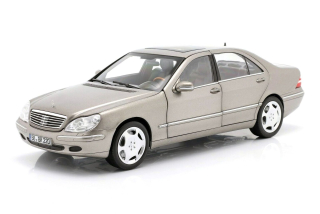 Mercedes-Benz S 600 V220 1999-2005 smoke silver 1:18 Norev 