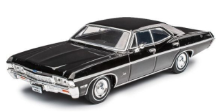Chevrolet Chevy Impala 1965-1970 black *Dealer Box - Special Edition* 1:43 Ixo Models
