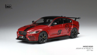 Jaguar XE SV Project 8-201 red 1:43 Ixo Models