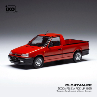 Škoda Felicia Pickup 1995 red 1:43 Ixo Models