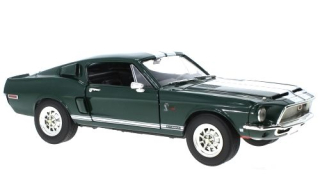 Ford Mustang Shelby GT-500 KR 1968 dark green 1:18 Lucky Diecast