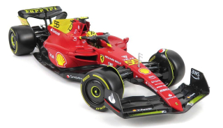 Ferrari F1-75 Scuderia Ferrari #55 C.Sainz 4th Monza GP Italy 2022 1:18 Bburago