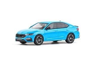 Škoda Octavia IV RS 2020 modrá orbit 1:43 Abrex