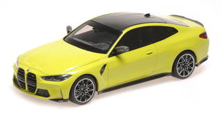 BMW M4 2020 yellow 1:18 Minichamps 