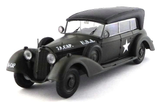 Mercedes 770 W USA ARMY 1945 with Closed Roof 1:43 Rio Models