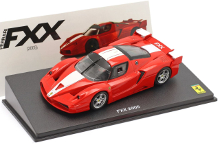Ferrari FXX 2005 red/white 1:43 Altaya