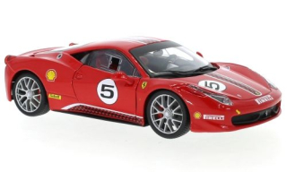 Ferrari 458 Challenge #5 2010 red 1:24 Altaya