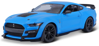 Ford Mustang Shelby GT500 2020 light blue 1:18 Maisto