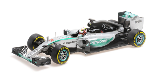 Mercedes AMG Petronas F1 Team W06 Hybrid #44 L. Hamilton World Champion 2015 1:18 Minichamps 