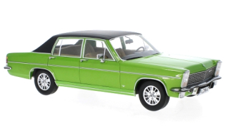 Opel Diplomat B 1972 green metallic/matt black 1:18 MCG Modelcar Group