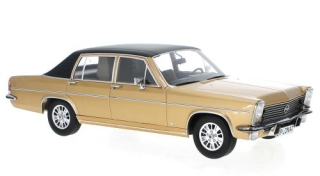 Opel Diplomat B 1972 beige metallic/matt black 1:18 MCG Modelcar Group