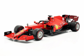 Ferrari F1 SF21 #16 Charles Leclerc 2021 with soft red wheels 1:18 Bburago