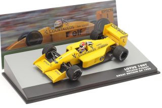 Lotus 100T #1 Nelson Piquet Great Britain GP 1988 1:43 Altaya