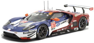 Ford GT #67 Briscoe/Dixon/Westbrook Class Winner 24H Daytona 2018 1:18 Ixo Models