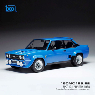 Fiat 131 Abarth 1980 blue 1:18 Ixo Models