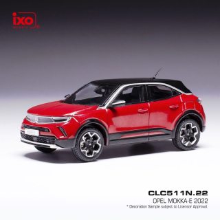 Opel Mokka-e 2022 red metallic 1:43 Ixo Models