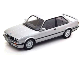 BMW 325i E30 M-package 1 1987 silver 1:18 KK Scale