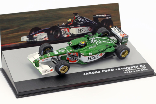 Jaguar R2 #19 Luciano Burti Brazil GP 2001 1:43 Altaya