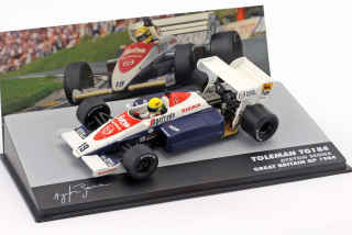 Toleman TG184 #19 Ayrton Senna 3rd British GP 1984 1:43 Altaya