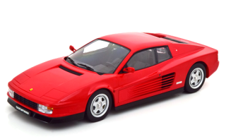 Ferrari Testarossa 1986 red 1:18 KK Scale