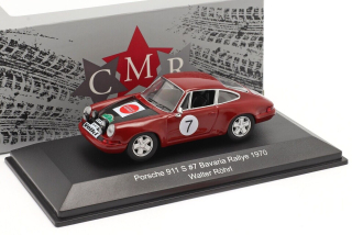 Porsche 911 S #7 W.Rohrl Rally Bavaria 1970 1:43 CMR
