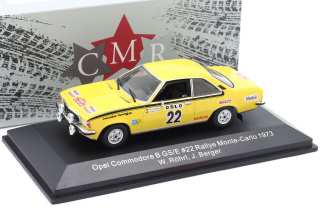 Opel Commodore B GS/E #22 Röhrl/Berger Rally Monte-Carlo 1973 night version 1:43 CMR