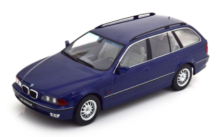 BMW 5-Series 530d E39 Touring SW Station Wagon 1997 blue metallic 1:18 KK Scale