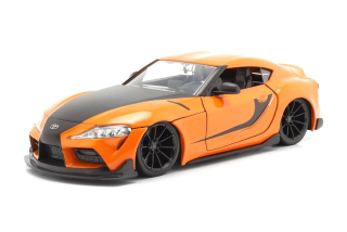 Toyota Supra F&F F9 2020 orange/black 1:24 Jada Toys