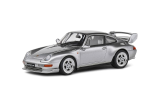 Porsche 911 993 RS Clubsport Coupe 1993 silver 1:43 Solido